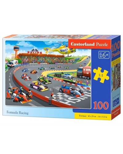 Puzzle 100 formula racing