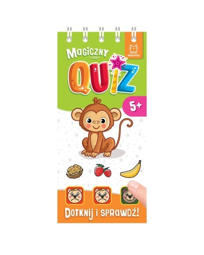 Magiczny quiz z małpką 5+
