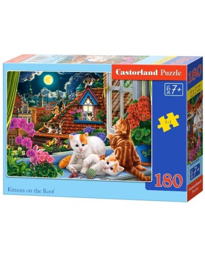 Puzzle 180el. kittens on roof