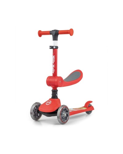 Milly Mally Scooter Fuzzy Red