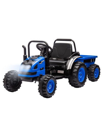 Milly Mally Pojazd na akumulator Traktor z przyczepą Farmer Blue