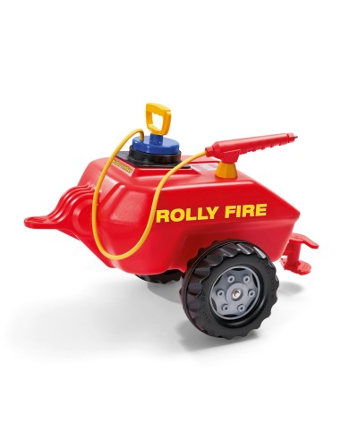 Rolly Toys 122967 Cysterna Rolly - Vacumax Fire z Pompą i Sikawką czerwona