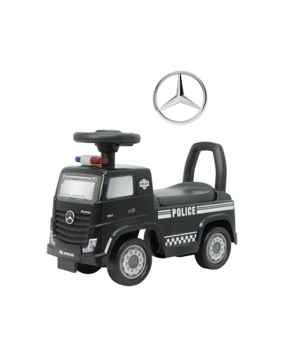 Milly Mally Pojazd Mercedes-Benz Actros Police Black