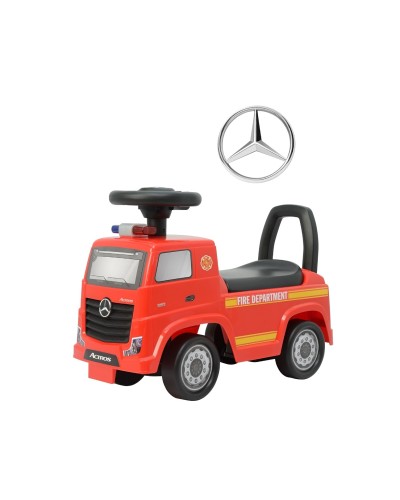 Milly Mally Pojazd Mercedes-Benz Actros Fire Truck Red