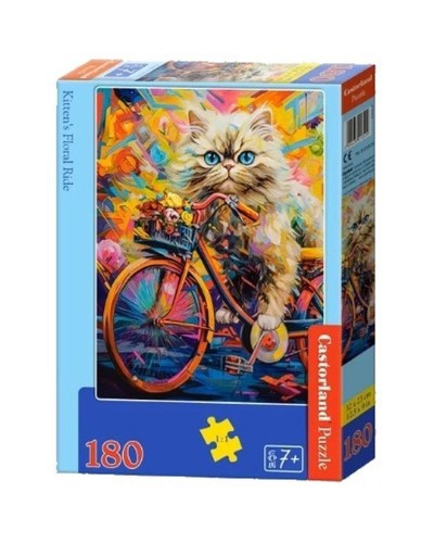 Puzzle 180 el. kitten s ride