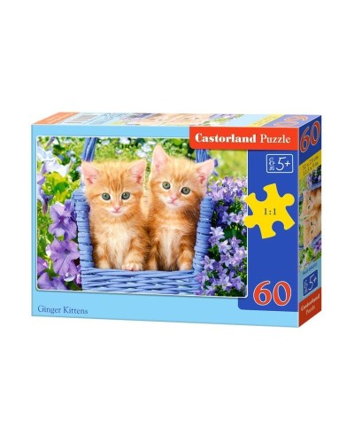 Puzzle 60el. ginger kittens
