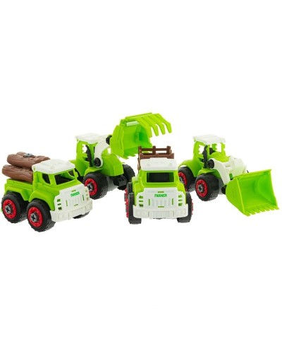 Zabawka pojazdy rolnicze do składania