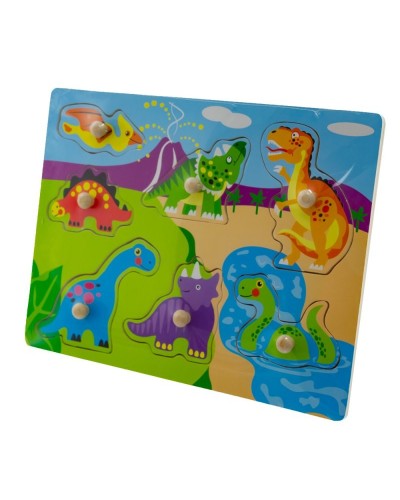 Zab puzzle 30x22 dinozaury