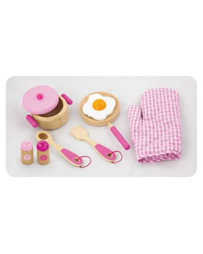 Viga 50116 Zestaw śniadaniowy - pink